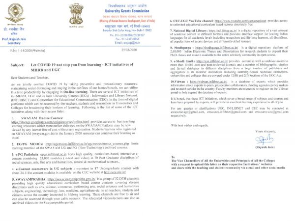 Let Covid 19 not stop you from learning - ICT init