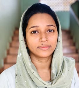 Ms. Shabanu Beegum K T, Assistant Professor