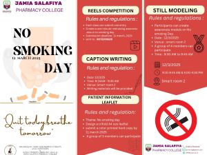 No Smoking Day Celebration 2025
