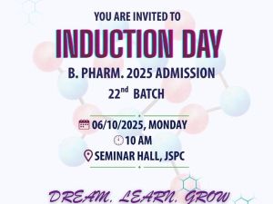 B.Pharm. Induction Day 2025